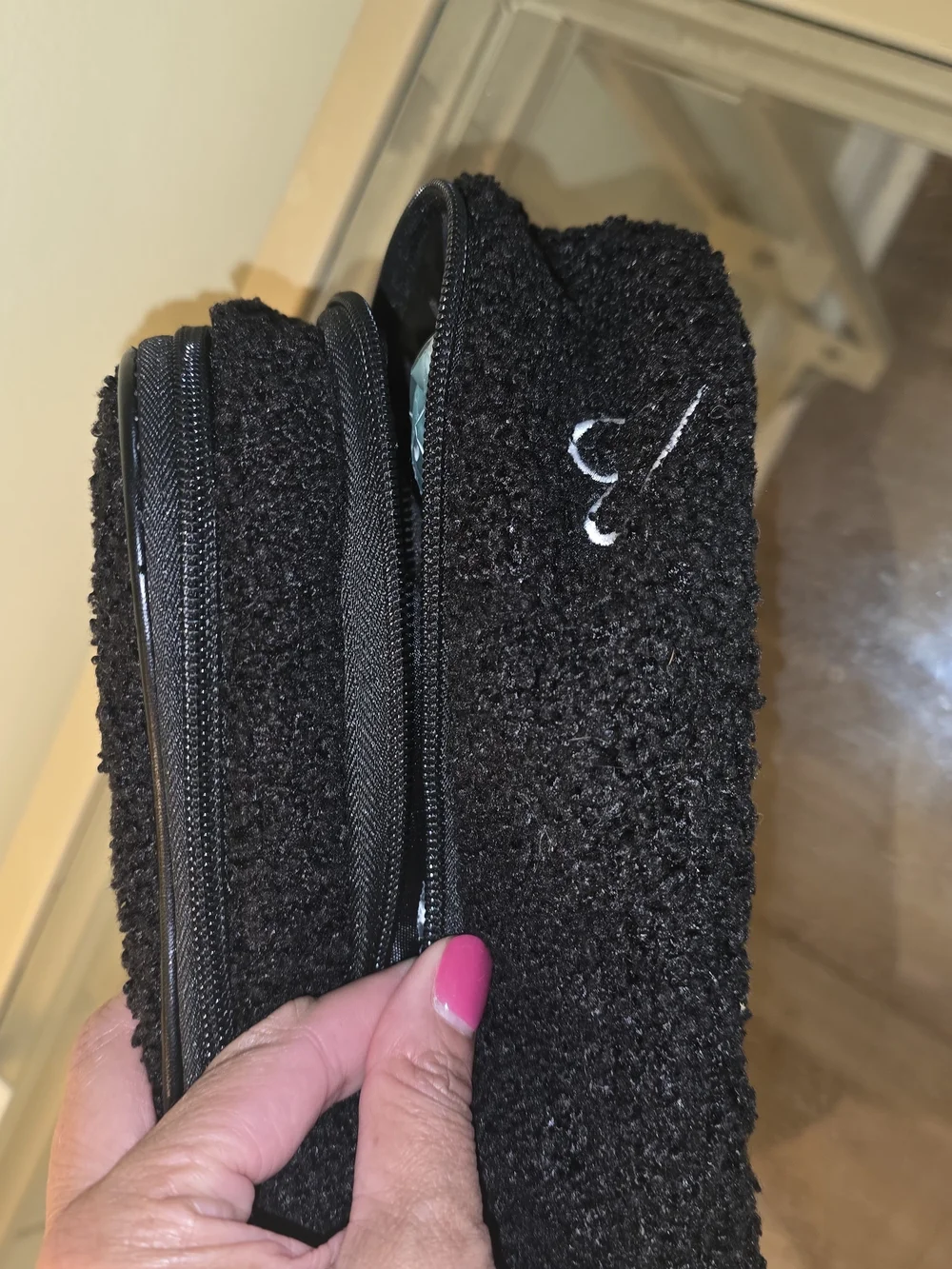 Beauty Creations Black Makeup Bag